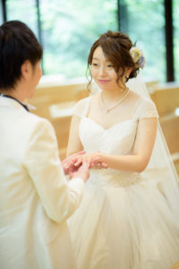 チャペル撮影「ペットとフォトウエディング」東京　写真だけの結婚式