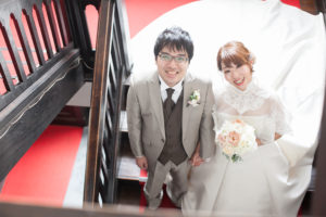 チャペル(スコットホール)撮影「フォトウエディング」東京　写真だけの結婚式