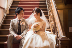 洋館(旧古河邸)撮影「フォトウエディング」東京　写真だけの結婚式