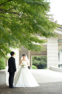 洋館(東京国立博物館)ドレス撮影「フォトウエディング」東京　写真だけの結婚式