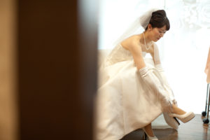 ロケーション(立教大学)母校撮影「フォトウエディング」東京　写真だけの結婚式