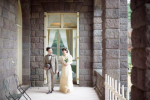 洋館(旧古河邸)ヴィンテージドレス撮影「フォトウエディング」東京　写真だけの結婚式