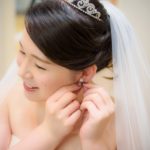 如水会館,式当日,メイクシーン