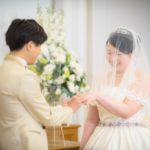如水会館,式当日,指輪交換