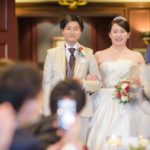 如水会館,式当日,入場シーン