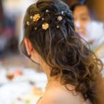 如水会館,式当日,髪型